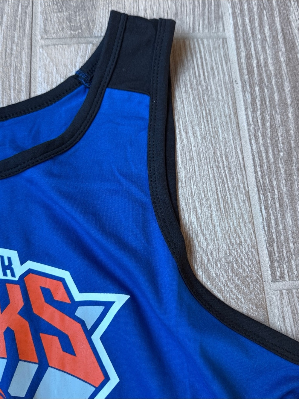 New York Knicks Blue Basketball Tank Top Small Kids - Picture 5 of 11